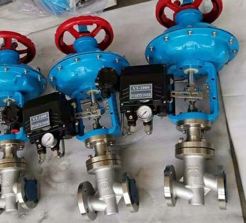 氣動不鏽鋼襯氟調節閥 氣動不鏽鋼襯氟調節閥